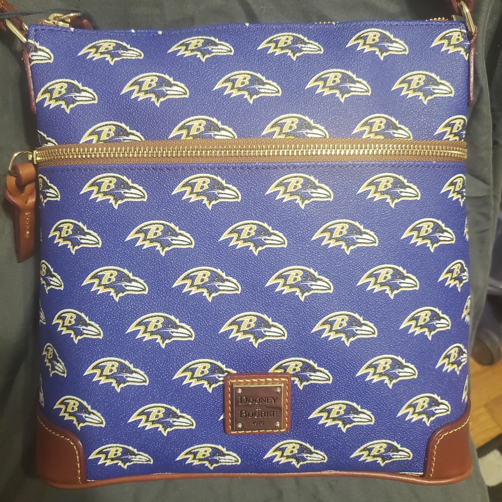 Dooney & Bourke Ravens NFL Pocketbook NWT